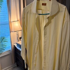 Steven Alan Men’s Light Yellow Dress Shirt